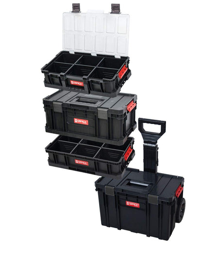 Q-Brick Mobiler Werkzeugtrolley Werkstattkoffer Set – XL