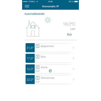 Homematic IP digitaler Heizkörperthermostat - 2er-Set 140280A0