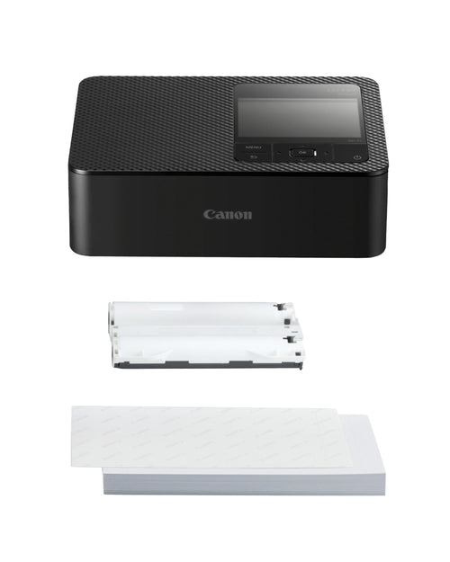 Canon SELPHY CP1500 Mobiler Fotodrucker Schwarz mit Papierset