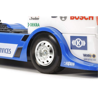 TAMIYA MAN TGS TT-01E RC Truck Bausatz 1:14 Unlackiert