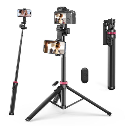 ULANZI MT-78 3-in-1 Stativ, 185 cm, mit Bluetooth-Fernbedienung