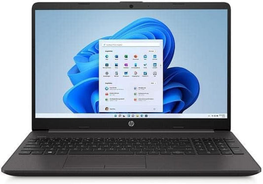 HP Notebook 15,6" FHD Intel N4500 8GB/256GB SSD schwarz, ein schwarzes Notebook für Arbeit und Alltag.