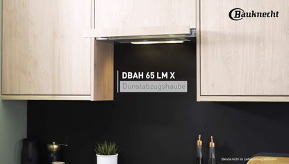 Bauknecht DBAH 65 LM X Dunstabzugshaube - Flachschirm 60cm