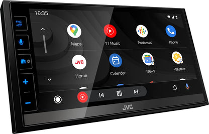 JVC KW-M785DBW Digital Media AV-Receiver – Wireless CarPlay/Android Auto