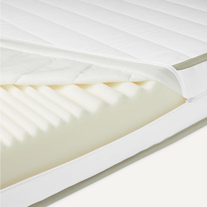 Amazon Basics Kaltschaummatratze H2 & H3, 100 x 200 cm, Höhe 18 cm