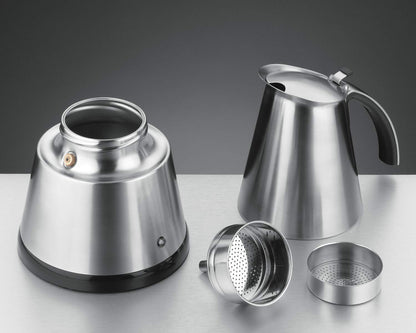 Rommelsbacher EKO 364/E Elektrischer Espresso Kocher 2-4 Tassen