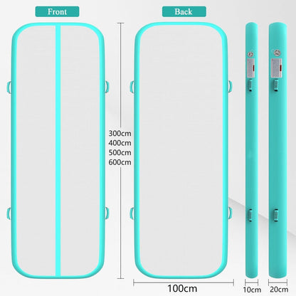 Air Matte Track Aufblasbare Turn- & Gymnastikmatte mit Pumpe - 3m