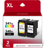 AUMOK 540XL 541XL Druckerpatronen kompatibel für Canon Pixma – schwarze und dreifarbige Patrone