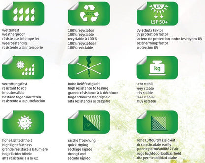 Sun Garden Easy Sun Schutzhülle Polypropylen - anthrazit