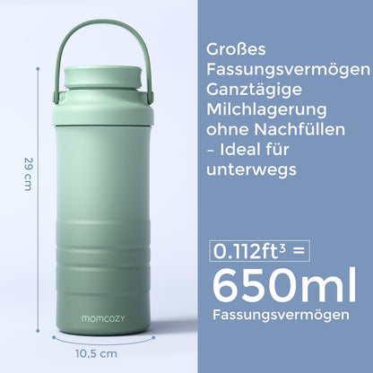Momcozy Tragbarer Muttermilchkühler – 628 ml für unterwegs