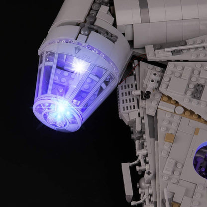 BRIKSMAX LED Beleuchtungsset für Lego 75192 Millennium Falcon