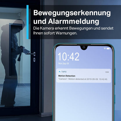 Tapo C210 WLAN Überwachungskamera 2er-Set, 3 MP, schwenk-/neigbar