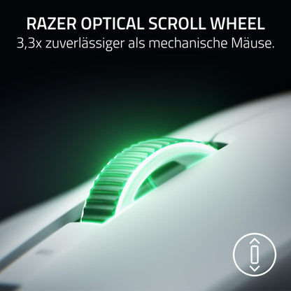 Razer Viper V4 Pro – kabellose E-Sport-Gaming-Maus, 50 g, Weiss