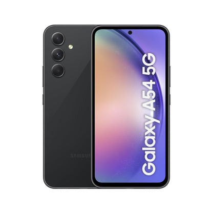 Samsung Galaxy A54 5G Smartphone, 128 GB, Awesome Graphite mit Triple-Hauptkamera
