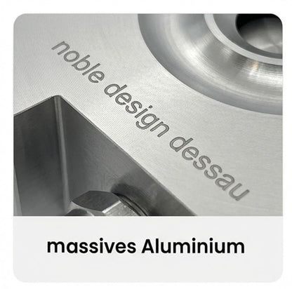 NoDeDe Rasensprenger Bodenregner aus Aluminium, Made in Germany