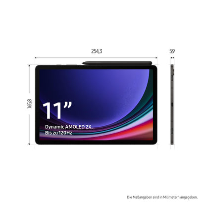 Samsung Galaxy Tab S9 Tablet Wi-Fi 128GB Graphit mit S Pen