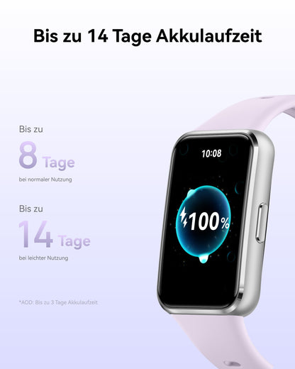 HUAWEI Band 11 Smartwatch Fitness Tracker, AMOLED-Display, Weiss