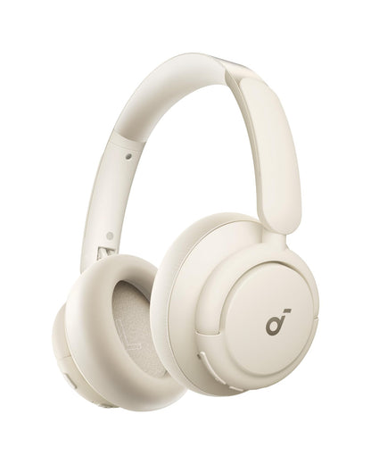 soundcore by Anker Life Q30 Bluetooth Kopfhörer mit ANC, Weiss – mit weichen Ohrpolstern aus Rückstellschaum