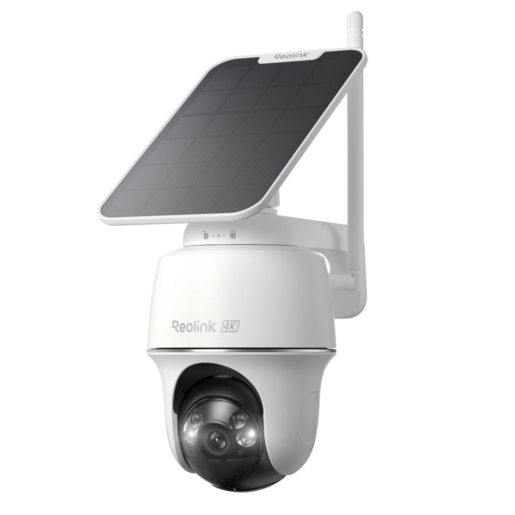 Reolink Argus PT Ultra 4K Solar Überwachungskamera mit Solarpanel