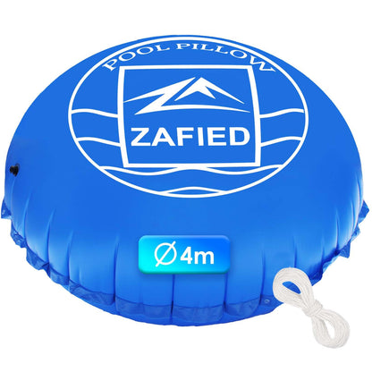 Poolkissen Winter Luftkissen Rund - 4 Meter Durchmesser Schwimmbad