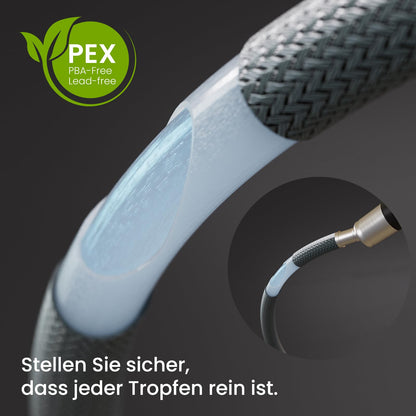 CECIPA Küchenarmatur Ausziehbar - Edelstahl Hochdruck