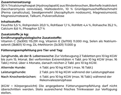 Canina Canhydrox Gag Tabletten für Hunde Gelenke - 360 Stück