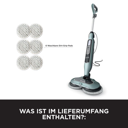 Shark S8201EUCP Automatischer Dampfreiniger Mop - Salbei-Grün