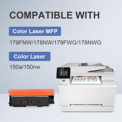 Superpage 117A Toner Set 4er-Pack kompatibel für HP Color Laser MFP