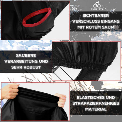BYKLISTA Fahrradgarage für 2-3 Fahrräder - Wasserdicht