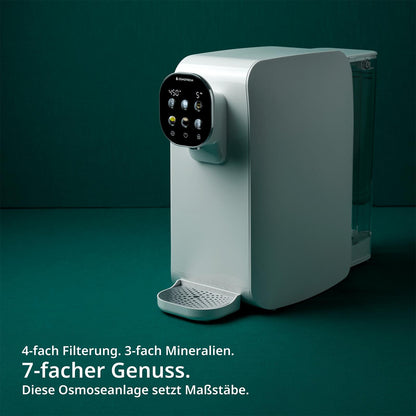 OsmoFresh Quella Pro Auftisch Osmoseanlage Heisswasser - White