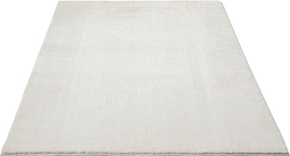 the carpet Relax Kurzflor Teppich Creme, waschbar, 200 x 280 cm