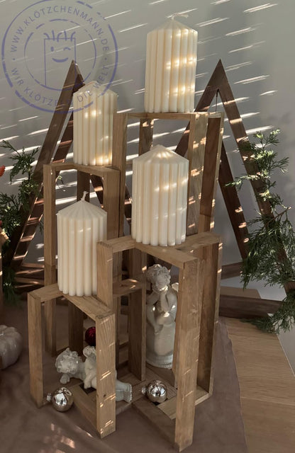 Klötzchenmann lose Bastelklötzchen - Eiche 22x8x160mm