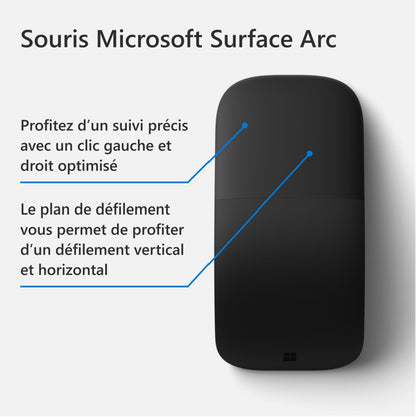 Microsoft Surface Arc Maus – kabellos, faltbar & ergonomisch
