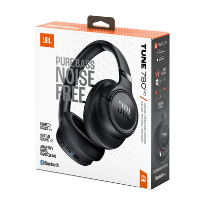 JBL Tune 780 NC Over-Ear-Kopfhörer mit Noise-Cancelling, Schwarz