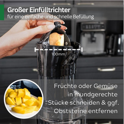 Leckerhelfer SaftPRO Kaltentsafter für Thermomix TM6 TM5