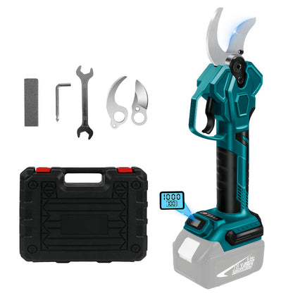 Für Makita 18V Akku Astschere 65mm Bürstenlos. Blaue/schwarze Akku-Astschere zum kabellosen Schneiden von Ästen bis 65mm.
