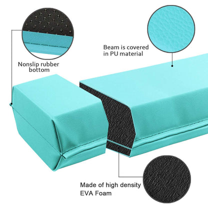 FBSPORT Klappbarer Schwebebalken Kinder - 270 cm Gymnastik