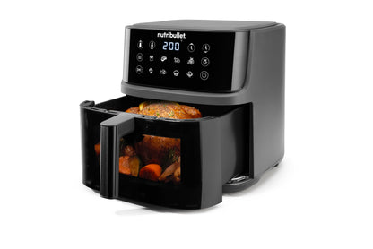 nutribullet Crisplite Vision NBA0811DG Heissluftfriteuse - Mattschwarz 8L