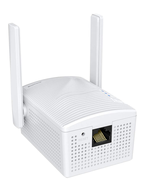 BrosTrend AC7 WLAN Bridge, LAN zu WLAN Adapter 1200 Mbit/s Dualband mit zwei externen Antennen