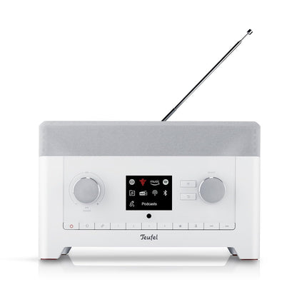 Teufel Radio 3SIXTY Digitalradio Bluetooth Lautsprecher - weiss