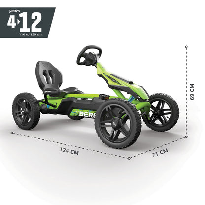 BERG Rally DRT Green Offroad-Gokart für Kinder