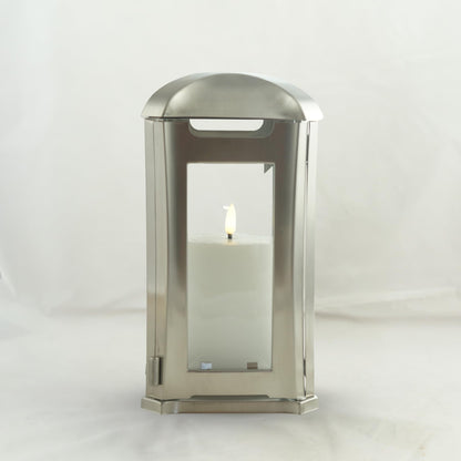 designgrab AEL5 Venezia Edelstahl-Grablampe - Silber