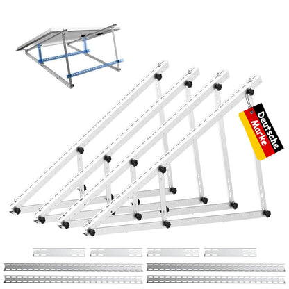 Verstärkte Balkon-Kraftwerk Halterung Alu 118CM 0-90° – 2 Paar