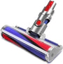 YMJOGGUX Elektrische Softroller Bodendüse für Dyson V7 V8 V10 V11 V15 mit Nylonwalze für Hartböden