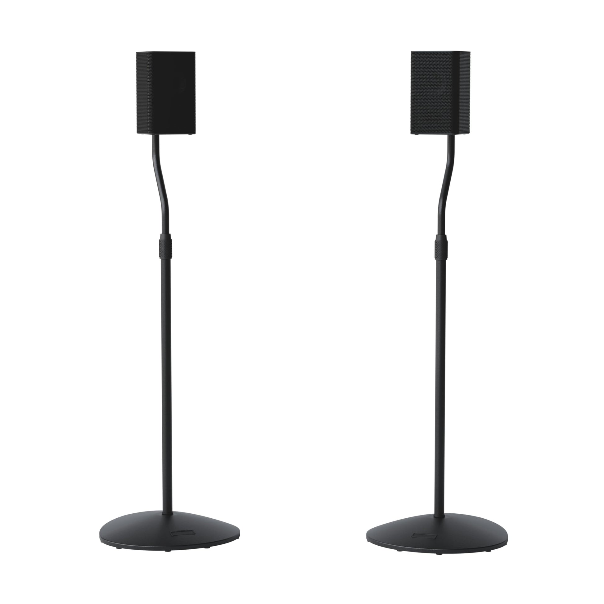 Sanus Lautsprecherständer höhenverstellbar, 71–97 cm, bis 1,6 kg – Stahlsäule mit Kabelkanal