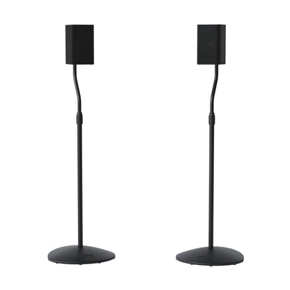 Sanus Lautsprecherständer höhenverstellbar, 71–97 cm, bis 1,6 kg – Stahlsäule mit Kabelkanal