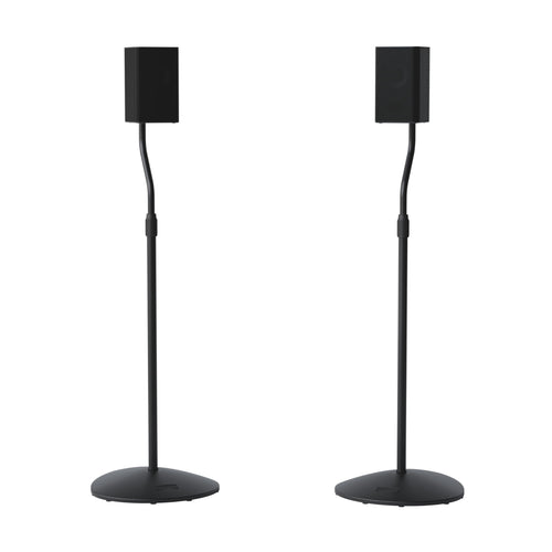Sanus Lautsprecherständer höhenverstellbar, 71–97 cm, bis 1,6 kg – Stahlsäule mit Kabelkanal