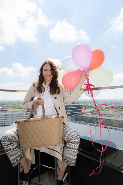 reisenthel carrybag frame Einkaufskorb - rhombus ginger