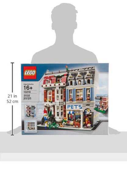 Lego 10218 Zoohandlung – Detailliertes Modulares Gebäude Set