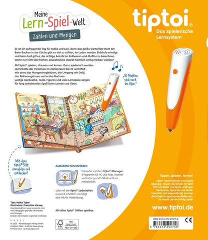 tiptoi Mein Lern-Spiel-Abenteuer Set: Erste Buchstaben & Erste Zahlen
